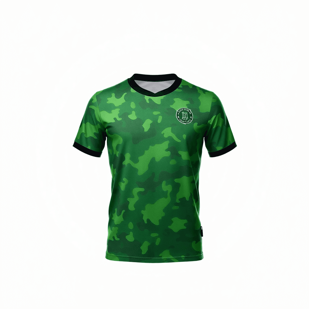 Third Kit Jersey — Green Camo